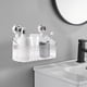 thumbnail image 3 of Precio reducido por tiempo limitado!Estante con ventosa para fregadero de baño, caja de almacenamiento con ventosa, lavabo de pared para baño, cuarto de ducha, sin necesidad de perforar, 3 of 4
