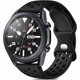 thumbnail image 1 of Chenchen Compatible with Samsung Galaxy Watch 3 45mm Band/Galaxy Watch 46mm/Gear S3 Frontier/Classic Watch bands, 22mm Silicone Breathable Quick Release Watch Strap Accessories for Men Women, 1 of 1