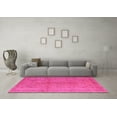 thumbnail image 3 of Ahgly Company Indoor Square Persian Pink Traditional Area Rugs, 7' Square, 3 of 4