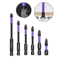 thumbnail image 4 of 6Pcs Ph2 Magnetic Batch Head Cross Screwdriver Impact Drill Bit Screw 25-150Mm, 4 of 9