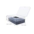 thumbnail image 2 of RUNROTOO Estuche Portátil Y Resistente Para Organización Y Almacenamiento De Baterías Aa En Casa, 2 of 8