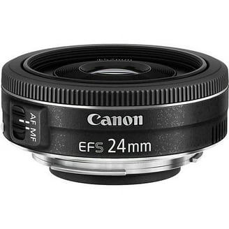 Canon EF-S 24mm f/2.8 STM Lens for DSLR Camera: Lightweight