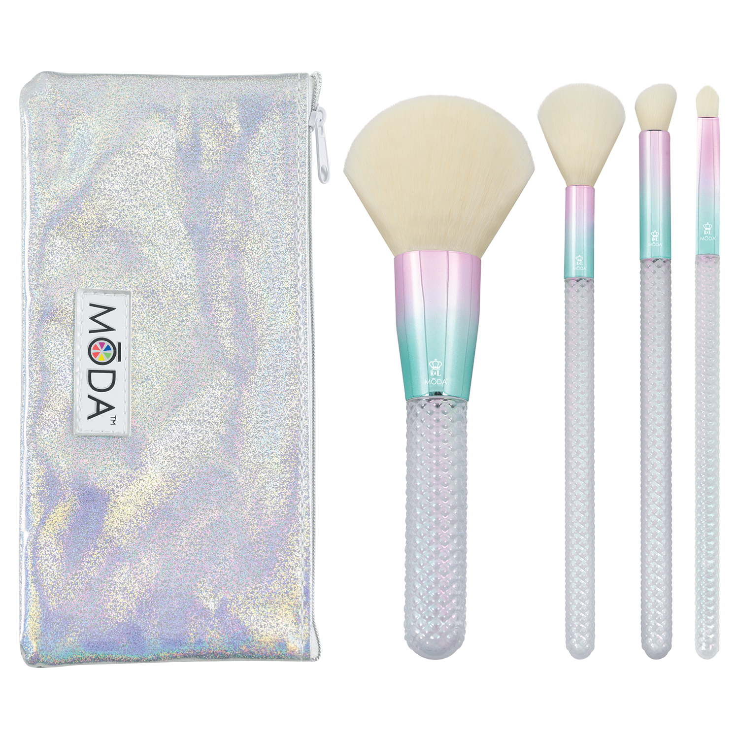 Moda 5pc Perfecting Pixie Full Face Makeup Brush Kit