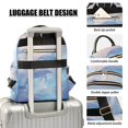 thumbnail image 4 of JIALIOU Mini Backpack Purse for Women Quilted Casual Daypack Small Travel Shoulder Bag, Dolphin in Glowy Sea, 4 of 7