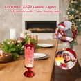 thumbnail image 4 of Velas Lámparas Velas Lámparas Lámpara 2 uds velas artesanales luz nocturna sin llama LED luces de velas de Navidad para boda de Navidad, 4 of 6