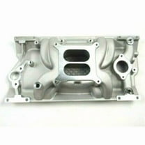 Bous Performance E42422 1996-Up SBC Vortec Intake Manifold, Satin