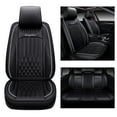 thumbnail image 2 of Maidao Car Seat Covers Leather Set for Infiniti for QX30/Q30 2017-2019 5 Seats Compatible Airbag Water Resistant Front Rear Cushion Protector Black, 2 of 7