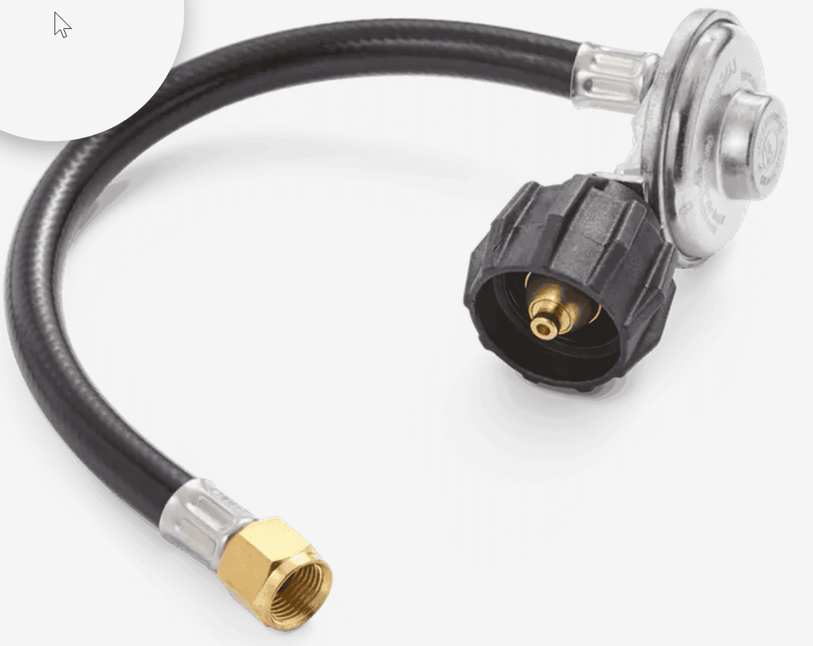 er 99264 Hose & Regulator QCC1 LP Same as 62587.