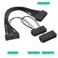 thumbnail image 4 of 24 Pin Power Synchronization Line Extension Cable Efficient for Computer, 4 of 8
