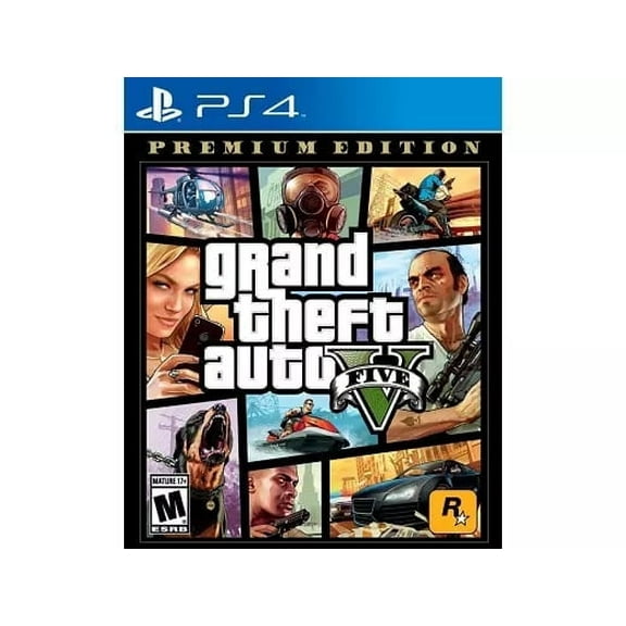 Grand Theft Auto V Premium Online Edition (PS4, 2014)
