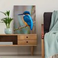 thumbnail image 5 of Kingfisher Bird Canvas Wall Art，Multi Room Decor for Home Bathroom Kitchen, 5 of 8