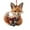 A, variant on Bwiyojiz Home Decor Christmas Decorations 3.14" Reading Foxs Raccoon Ornament, Gifts for Family