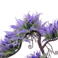 thumbnail image 3 of Simulación de árbol en maceta artificial Planta en maceta Oficina en casa Centro de mesa Adorno de árbol falso, Morado Inevent HA7029-04B, 3 of 6