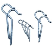 (2 pack) Assorted Zinc Screw Hooks Kit, Peerless Chain, #4800760