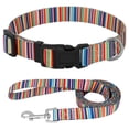 thumbnail image 6 of Pet Artist Fashion Floral Adjustable Nylon Dog Collar and Leash Set for Small Medium Dogs Chihuahua Yorkie, 6 of 7