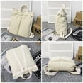 thumbnail image 2 of LHSHID Backpack for Women Retro Canvas Daypack Lightweight Rucksack Handbag Roomy Travel Backpack Fit 17.3 Inch Laptop, 2 of 7