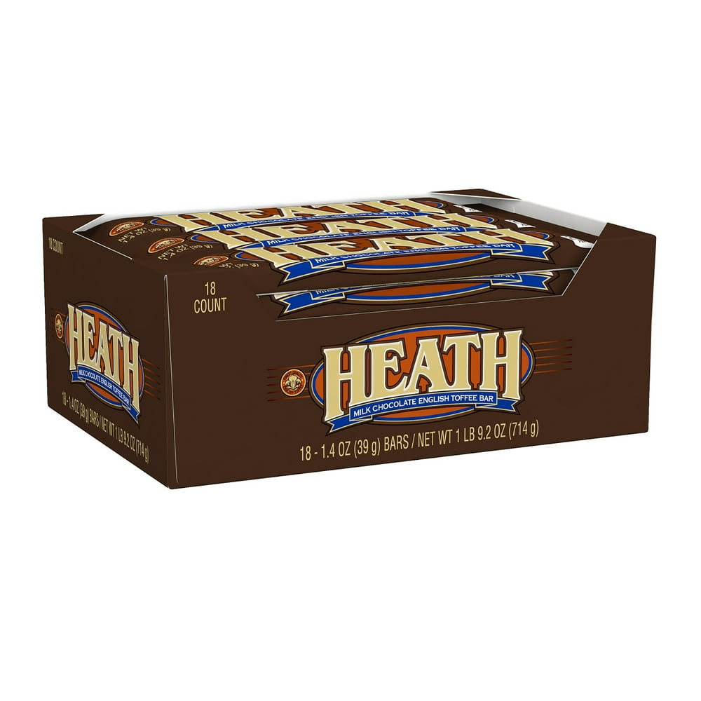 HEATH Toffee Bar, 1.4 oz, 18 Count