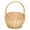 A, variant on Cozeii Picnic Basket, Wicker Picnic Basket, Empty Woven Storage Basket with Liner for Picnic, Grocery, Fruit, Blanket, Farmhouse Kitchen Decor, 7.8x4.3 Inch, C
