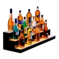 LED Liquor Bottle Display, 3 Tier 40 Inch Bar Shelf, App & Remote ...
