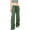 Green, variant on lulshou Women's Fashion Style Cargo Pants Straight Slim Work Pants Trousers Pants Casual Cargo Pants with Pockets