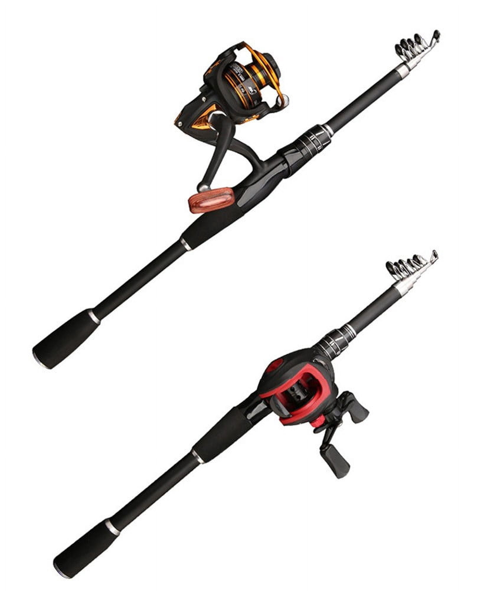 Portable 1 8m 2 4m Telescopic Fishing Rod Easy Carry for Outdoor Fishing Straight Handle 2.1M - Walmart.com Portable 1 8m 2 4m Telescopic Fishing Rod Easy Carry for Outdoor Fishing Straight Handle 2.1M - Walmart.com