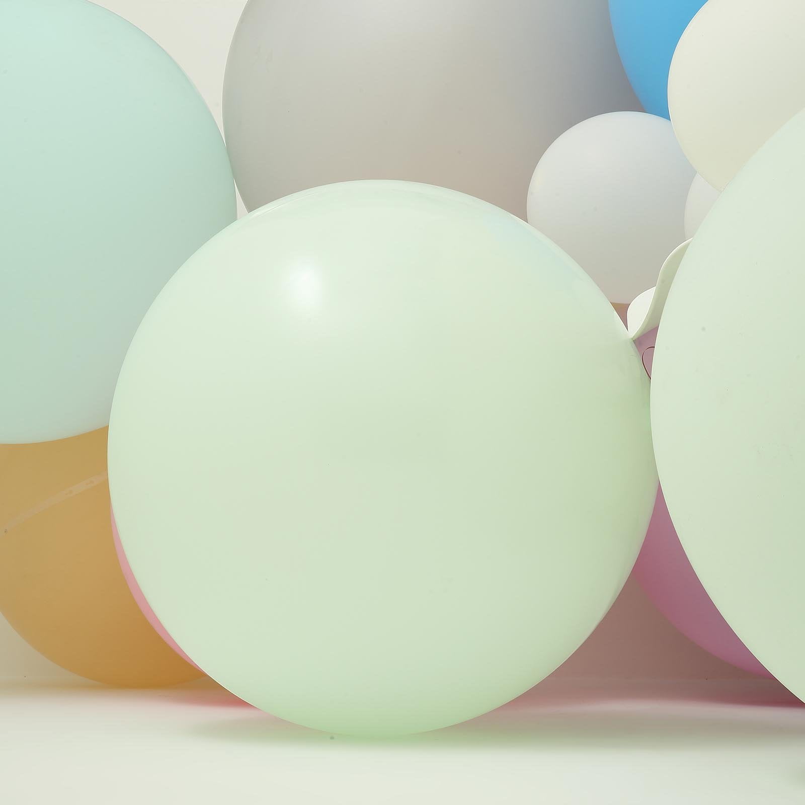 Efavormart 2 Pack 32" Extra Large Round Latex Balloons Air Helium Balloons Party Balloons ...