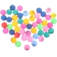 thumbnail image 3 of FELTECHELECTR 50 bolas esféricas de plástico reutilizables para lotería de fiestas, con números y números., 3 of 4