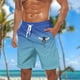 thumbnail image 2 of Pantalones Cortos Casuales para Hombre Imprimir con Bolsillos Pantalones de Playa de Cintura Elástica, Pantalones Cortos de Cintura Elástica para Hombre, 2 of 5