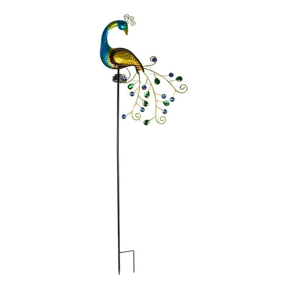 Wweixi Waterproof courtyard decoration craft, lawn lamp, villa lamp, colors, Yellow light 32*43*111CM