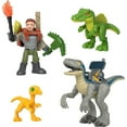 thumbnail image 6 of Imaginext Jurassic World Owen Grady & Blue, Track & Trail Dino Pack, 12-Piece Dinosaur Toys, 6 of 6