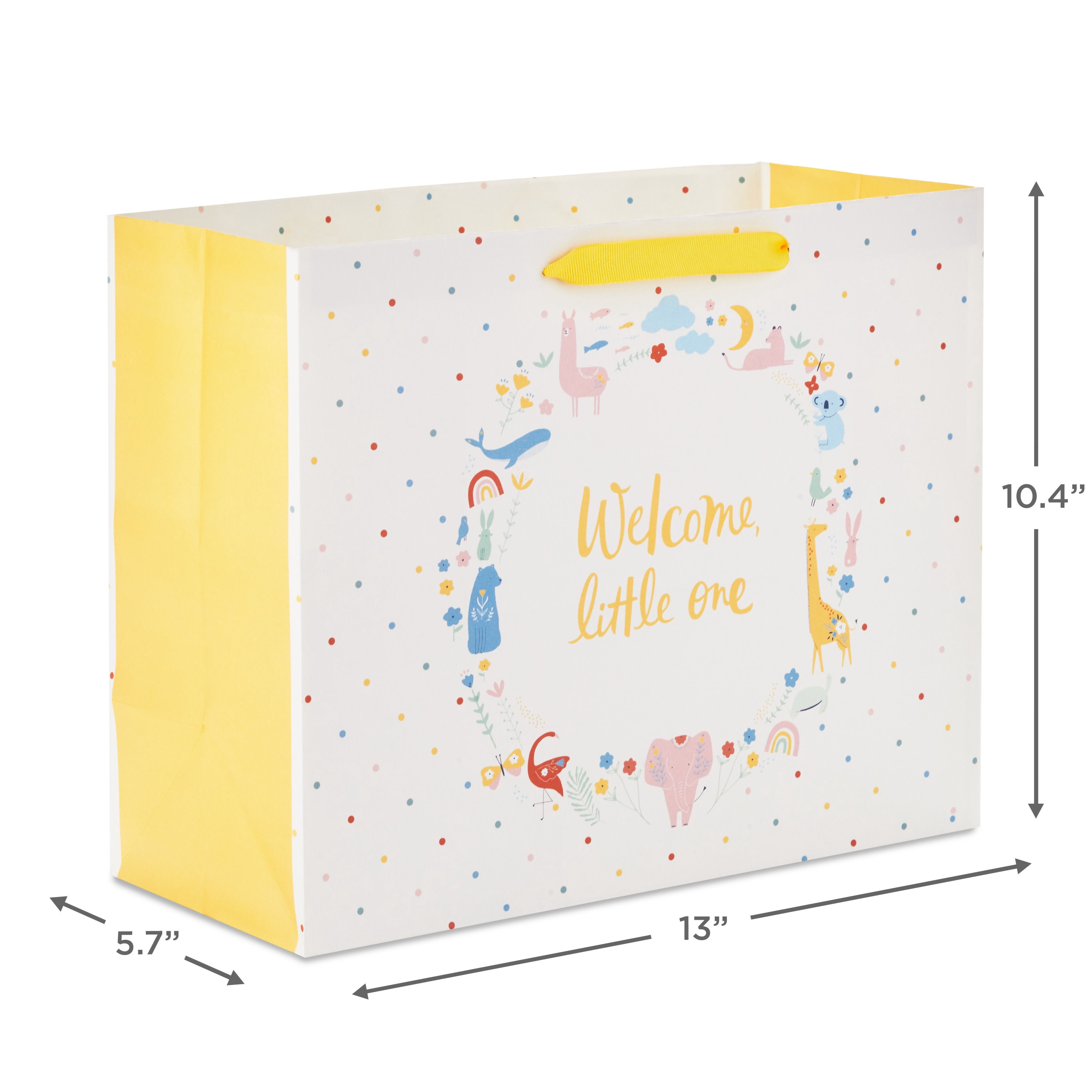 Hallmark Large Horizontal Gift Bag (Welcome Little One)