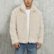 thumbnail image 5 of Ceisia Trendy Warm Men's Loose Fit Stand-Collar Faux Fur Jacket Gift, 5 of 9
