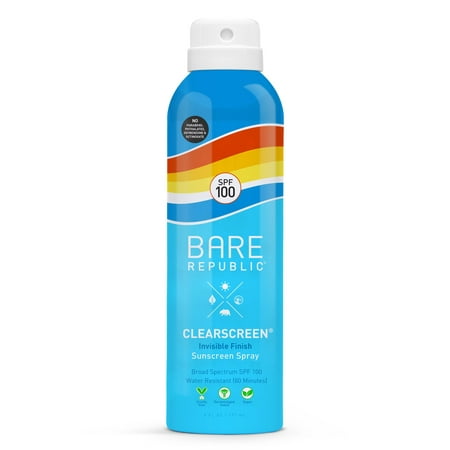 Bare Republic Clearscreen® Body Spray SPF 100 Sunscreen, Coco Mango, 6 oz