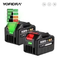 thumbnail image 2 of Yofidra 18V-21V 15000mAh Batería de litio recargable Enchufe europeo para motosierra sin escobillas Taladro eléctrico Llave eléctrica Herramienta de soplado, 2 of 5