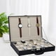thumbnail image 5 of Caja de Reloj para Hombre, Organizador de Relojes, Caja de Almacenamiento de Exhibición, Soporte para Reloj, Regalos, 5 of 9