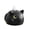 Black-c, variant on JIhuahe Toad house halloween decorations mini - witch cottage for halloween village, intdoor party decor, resin craft for mantel shelf 3.94in