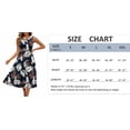 thumbnail image 3 of Livrdious Floral Summer Dresses for Women Casual Sleeveless A-Line Pleated Midi Sun Dresses Casual Beach Flowy Tank Dresses with Pockets, 3 of 7