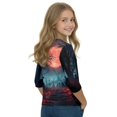 thumbnail image 4 of Grblisyd Boys Girls 3/4 Sleeves Halloween Tops Casual Crewneck Trendy Graphic Shirts for Fall Daily Wear Clothes, 4 of 6