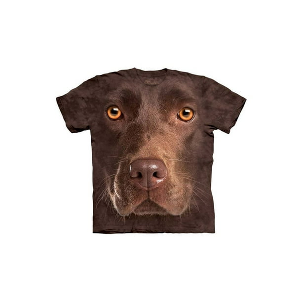 protein assistent Fortære CHOCOLATE LAB FACE Brown Youth Unisex T-Shirt - Walmart.com