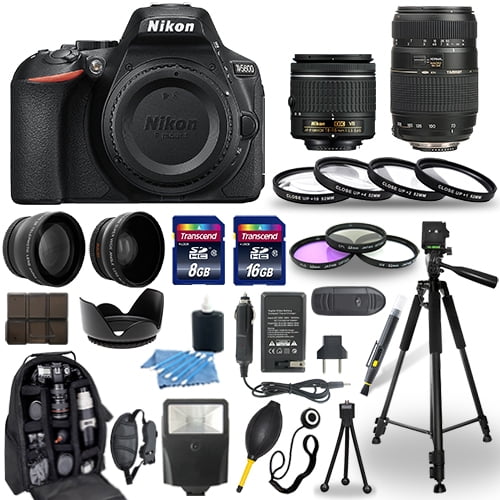 Nikon D5600 Digital Camera + 1855mm VR + 70300mm + 30 Piece Accessory