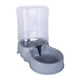 thumbnail image 4 of Dispensador de comida para perros y gatos de 3,5 l, comedero y bebedero para gatos y perros pequeños, ideal para viajes. Dispensador de agua gris, 4 of 9