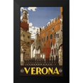 thumbnail image 2 of Vintage Apple Collection 16x24 Black Modern Framed Museum Art Print Titled - Verona, 2 of 5