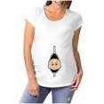 thumbnail image 2 of asdoklhq Maternity Clothes for Women,Maternity s Print Maternity Dress Large Size Maternity Short Sleeve T-Shirt, 2 of 8