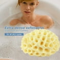 thumbnail image 6 of PLGEBR Natural Sea Wool Sponge Replacement Dead Skin Remover Massager Sponge Cleaning Foam Body Shower Pouf Exfoliating Washing P9C2, 6 of 9