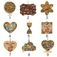 thumbnail image 2 of Home Acrylic Hanging Ornament X-mas Christmas Hanging Props Book Lovers Heart Bookshelf Pendant Christmas Trees Decor 7, 2 of 8