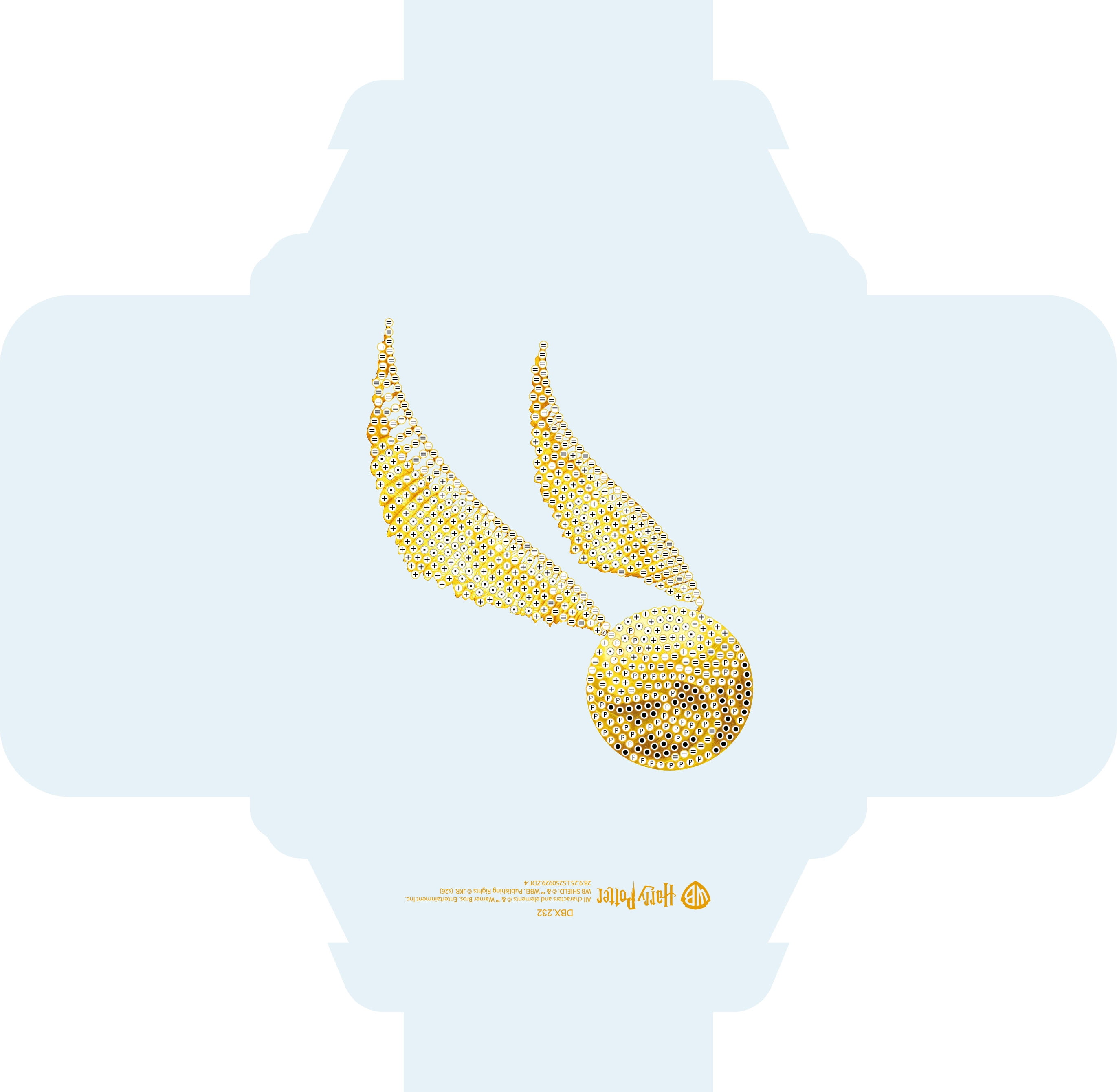 DIAMOND DOTZ® Harry Potter The Golden Snitch Special Edition DOTZ® Box Diamond Painting Kit