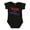 AB-Black, variant on Made in America Boys or Girls Baby Bodysuit