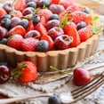 thumbnail image 2 of CHEFMADE Tart Pan, 7-inch with Removable Loose Bottom Non-Stick Round Quiche Bakeware, Dishwasher Safe for Oven & Instant Pot Baking (Champagne Gold), 2 of 8