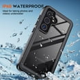 thumbnail image 3 of for Waterproof Samsung Galaxy S24 Plus Case, Built-in Camera & Screen Protector [IP68 Waterproof][Military Drop Proof][Full Body Shockproof] Phone Case for S24 Plus 5G 6.7 inch, Black/Clear, 3 of 14