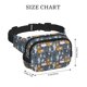 thumbnail image 4 of Balery Llama and Cactus Mochila Cinturón para Mujeres y Hombres, Bolsa de Cintura Impermeable de Doble Capa con Correa, 4 of 9